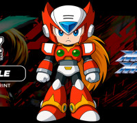 ZERO CHIBI - MEGA MAN X 3D model