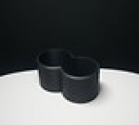 Twin Planter 3D model