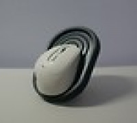 Nordic Mouse Stand 3D model