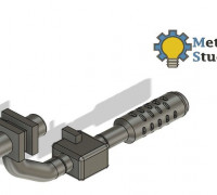 Legacy Crashbar Replacement Pipe 3D model