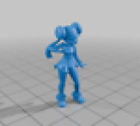 Pokemon Trainer Rosa 3D model