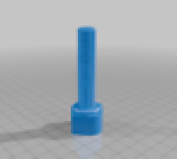 desk caddy remote with clamp  3D model
