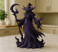 Noctara Shadow Witch 3D model