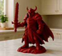 The Crimson Hexblade 3D model