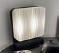  Glass Block Table Lamp 3D model
