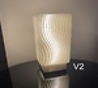  Wave Table Lamp 3D model