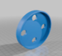 80mm Coaster Holder 3D model
