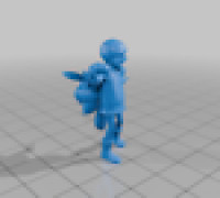 Pokemon Trainer Penny 3D model