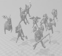 Ork Stormboyz 3D model