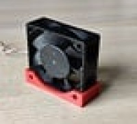 60mm fan mount 3D model