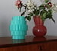 Modular Mid-Century inspired Vase 3D model