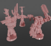 Ork Bosses 3D model