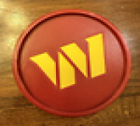 Washington Commanders Coasters 3D model