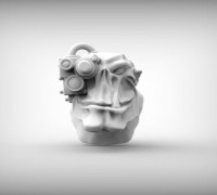 ork head 3D model