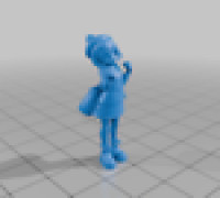 Pokemon Trainer Gloria 3D model