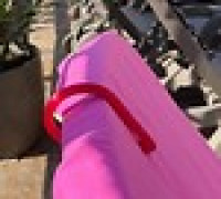 Beach Towel Clip (Rounded corners) 3D model