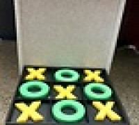Travel Tic-Tac-Toe  3D model