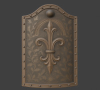 Pavise Shield 3D model