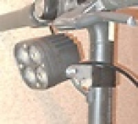 Xiaomi m365/pro/pro2 additional light mount 3D model