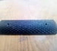 WW2 bajonet handle cover with texture. 3D model