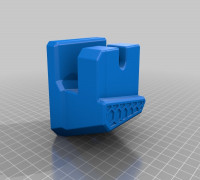 AR15 Wall Mount 3D model
