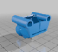 Din Drones Typhon camera mount 19x19 3D model