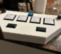Portable Rhythm Game Controller 3D model