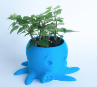 Octopus Planter 3D model