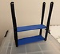 Universal Print and Paper Drying Rack - Standard 3D model