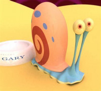 gary spongebob pet 3D model