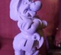 Grumpy Grotto Statue 3D model
