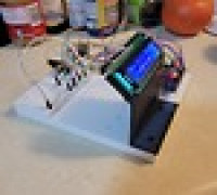 Arduino Uno and Breadboard project mounting board / base plate 3D model