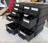 Modular Mini Drawer System – Electronics Parts Organizer 3D model
