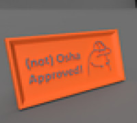 Osha(not) approved integrated stand 3D model