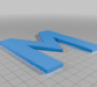 All Alphabet Letters Upper case A-Z Font: HammersmithOne-Regular (by Google Fonts (OFL License)) 3D model