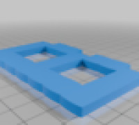 All Alphabet Letters Upper case A-Z Font: VT323-Regular (by Google Fonts (OFL License)) 3D model