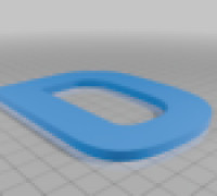 All Alphabet Letters Upper case A-Z Font: Viga-Regular (by Google Fonts (OFL License)) 3D model