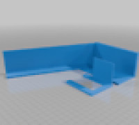 Flashforge AD5X Poop Shoot slide right side discharge 3D model