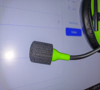 Razer BlackShark V2 X Microphone Pop Filter 3D model