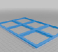 7x7 slide support        Support diapos 7x7 3D model