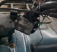 ATV Tach/Hour Meter Mount 3D model