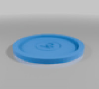 Visionary Prints Coaster 3D model