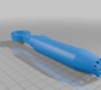 Mace Windu lightsaber key 3D model