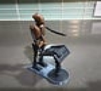 POTF2 EV-9D9 Figure stand 3D model