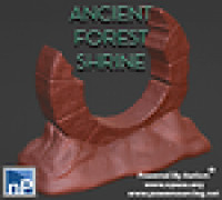 Ancient Forest Shrine 3D model