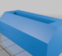Remote holder for hackpack IR turret 3D model