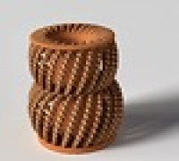 TorusCoil Vase 3D model