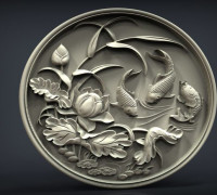 fishes cnc router 3D model