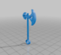 Axe 3D model
