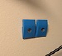ASUS RT-BE96U Router Hook Wall Mount 3D model